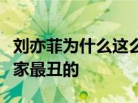 刘亦菲为什么这么好看？刘亦菲直言自己是全家最丑的