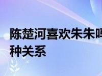 陈楚河喜欢朱朱吗？没想到他们两个私下有这种关系