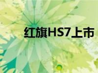 红旗HS7上市 谈谈红旗HS7怎么样？