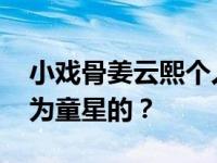 小戏骨姜云熙个人信息打杨幂脸 她是怎么成为童星的？