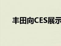 丰田向CES展示更流畅的独立雷克萨斯