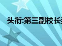 头衔:第三副校长奖学金获得者大学副校长