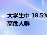 大学生中 18.5%易患抑郁症 4.2%为抑郁症高危人群