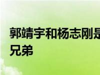 郭靖宇和杨志刚是什么关系？没想到两个人是兄弟