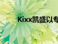 Kixx凯盛以专业和效率向行业致敬