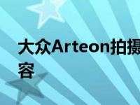 大众Arteon拍摄刹车效果图显示全部错误内容