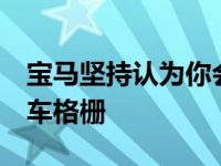 宝马坚持认为你会喜欢这个有争议的新4系跑车格栅