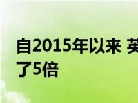 自2015年以来 英国电动汽车的充电网络增加了5倍