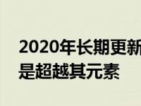 2020年长期更新的斯巴鲁傲虎进入森林而不是超越其元素