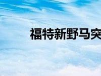 福特新野马突破15万辆预订里程碑