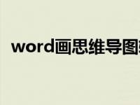 word画思维导图软件（word画思维导图）