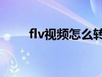 flv视频怎么转rmvb（flv转rmvb）