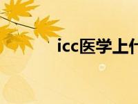 icc医学上什么意思（icc绿龙）