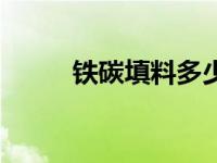 铁碳填料多少钱一吨（铁碳填料）