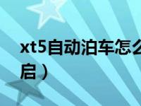 xt5自动泊车怎么启动（xt5自动泊车怎么开启）