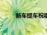 新车提车祝福语（新车提车程序）