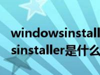 windowsinstaller的dll不能运行（windowsinstaller是什么）