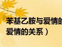 苯基乙胺与爱情的关系不会长久（苯基乙胺与爱情的关系）