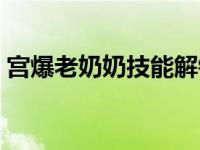 宫爆老奶奶技能解锁顺序（宫爆老奶奶修改）