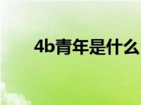 4b青年是什么（4b青年是什么意思）