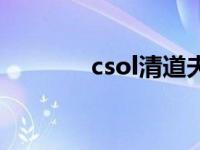 csol清道夫（csol清朝僵尸）