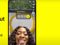 Snapchat推出新的双摄像头功能