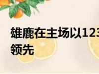 雄鹿在主场以123比112击败老鹰总比分3比2领先