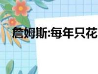 詹姆斯:每年只花150万美元进行身体保养