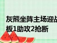 灰熊坐阵主场迎战国王布鲁克斯贡献21分6篮板1助攻2抢断