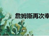 詹姆斯再次奉上了精彩的个人表现