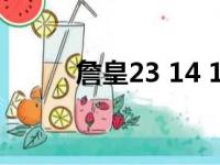 詹皇23 14 123分9中1 效率最低