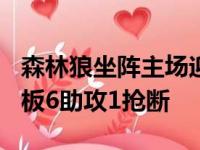 森林狼坐阵主场迎战独行侠唐斯斩获24分7篮板6助攻1抢断