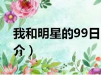 我和明星的99日（关于我和明星的99日的简介）