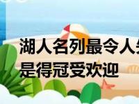 湖人名列最令人失望球队之列 平均资产总额是得冠受欢迎