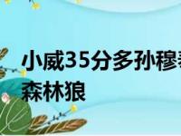 小威35分多孙穆奉献26 6 公牛完美收官再胜森林狼