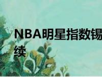 NBA明星指数锡安威廉姆森的历史性开局继续