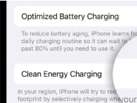 Apple的iOS16.1首次推出清洁能源充电以减少您的碳足迹