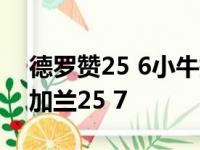 德罗赞25 6小牛撞翻勇士得连赢 剑神20 14加兰25 7