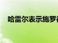 哈雷尔表示施罗德在防守端就是一个勇士