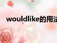 wouldlike的用法（关于wouldlike用法）