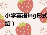 小学英语ing形式总结（动词加ing3种形式介绍）