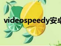 videospeedy安卓（videospeedy加速器）