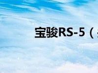 宝骏RS-5（关于宝骏RS-5介绍）