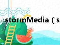 stormMedia（stormmedia可以删除吗）