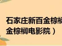 石家庄新百金棕榈电影院今日电影票（石家庄金棕榈电影院）