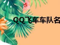 QQ飞车车队名（qq飞车车队更名卡）