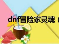 dnf冒险家灵魂（dnf冒险家灵魂怎么得）