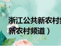 浙江公共新农村频道主持人 陈冲（浙江公共新农村频道）