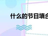 什么的节日填合适的词（什么的节日）