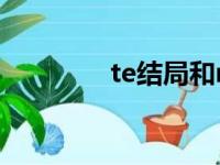 te结局和ne区别（te结局）